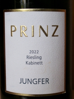 Prinz Jungfer Riesling Kabinett 2021