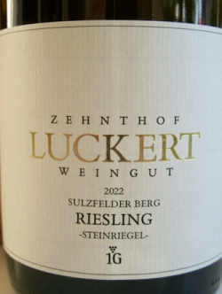 Luckert Sulzfelder Berg Riesling 'Steinriegel' trocken 2022