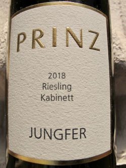 Prinz Riesling Jungfer Kabinett 2018