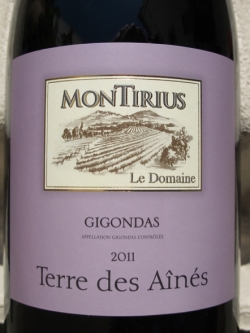 Montirius Gigondas 'Terre des Aînés' 2011