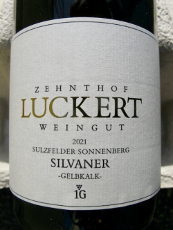 Luckert Sulzfelder Sonnenberg Silvaner 'Gelbkalk' trocken 2021
