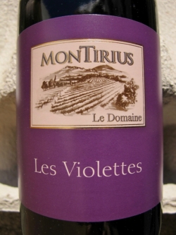 Montirius Vin de Pays de Vaucluse 'Les Violettes' 2020