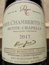 Rossignol-Trapet Gevrey-Chambertin Premier Cru 'Petite Chapelle' 2017