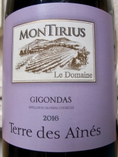 Montirius Gigondas 'Terre des Aînés' 2016