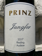 Prinz Jungfer Riesling Auslese 2017 (0,375l)