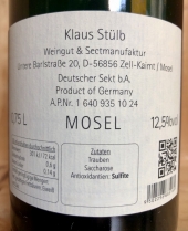 Stülb Mosel Blanc de Noir Crémant extra brut 2021
