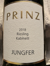 Prinz Jungfer Riesling Kabinett 2018
